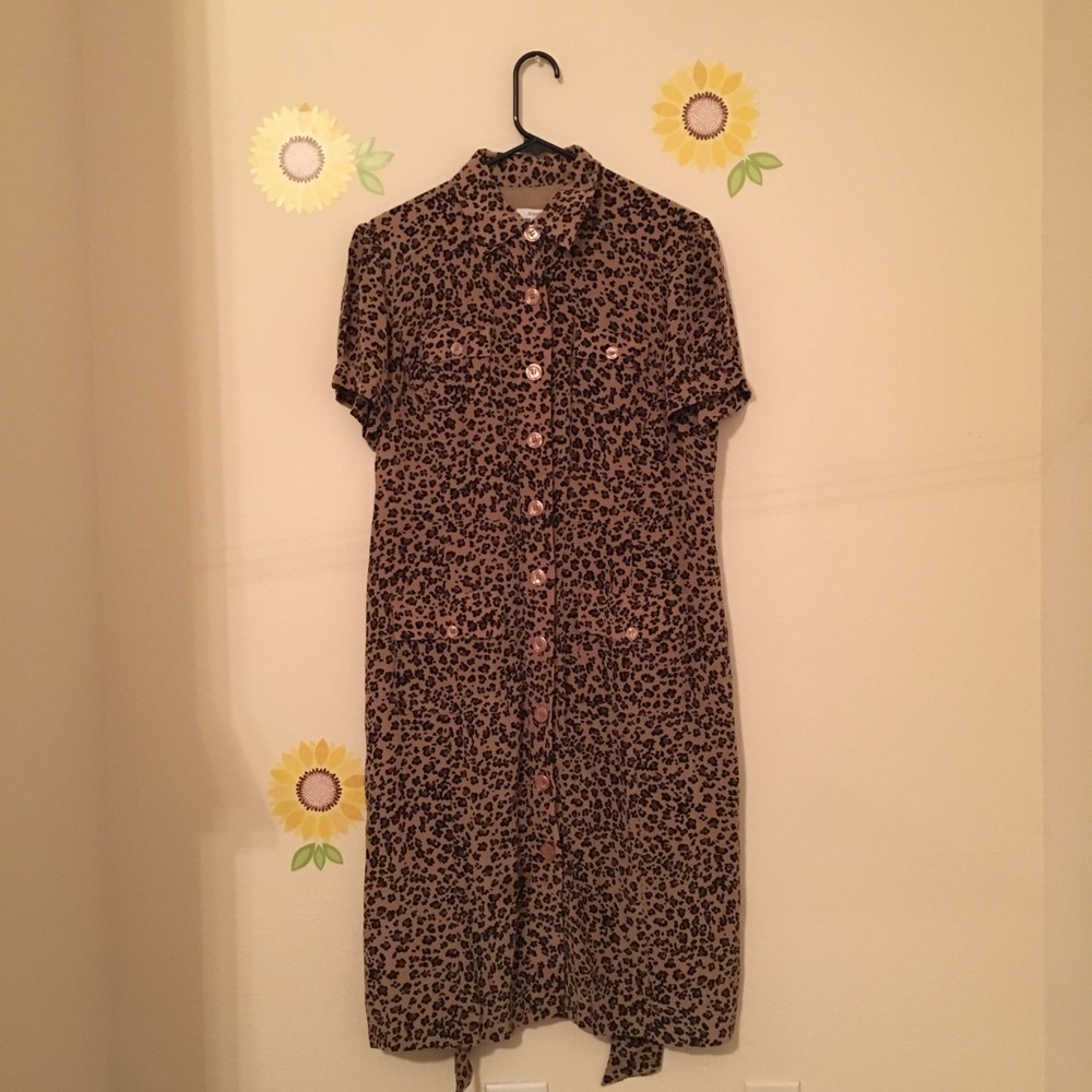 • Dressbarn Animal Print Dress
